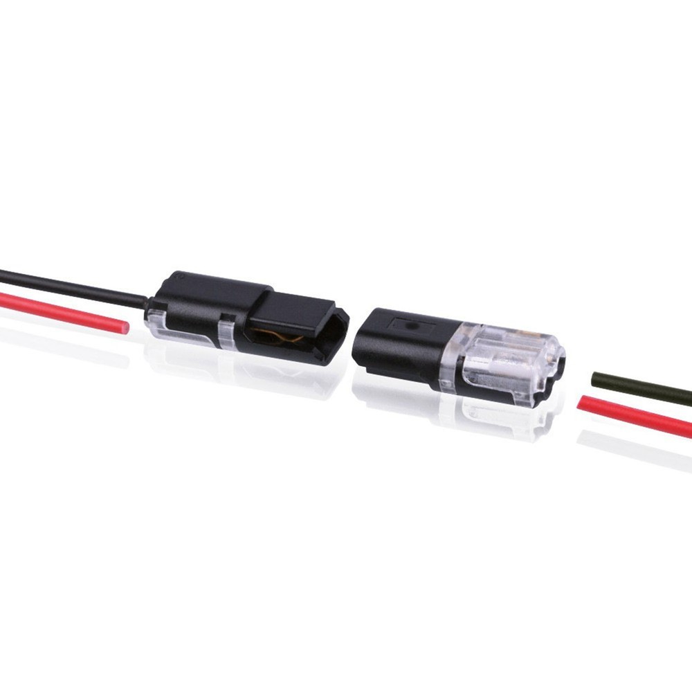 Secure Plug-In Connector Terminal Connection 10pcs Double-wire Reusable