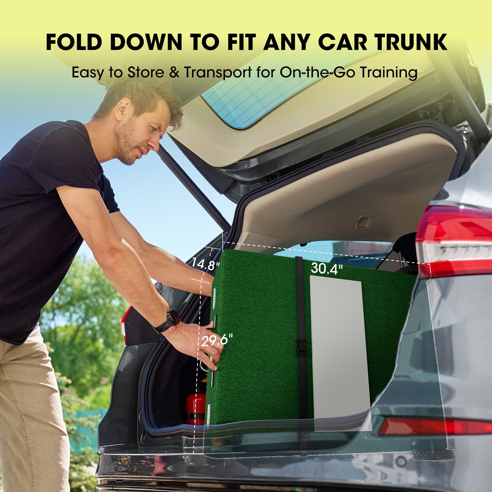 90 in Portable Foldable Pitching Mound for Baseball & Softball outdoor Training