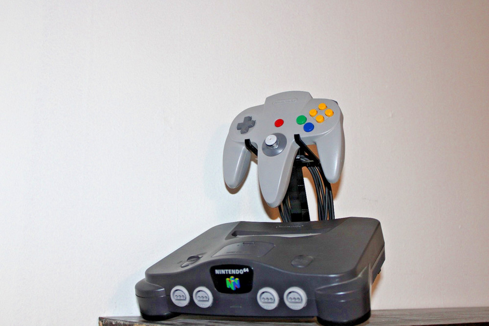 Nintendo 64 Display Stand -- 3D Printed