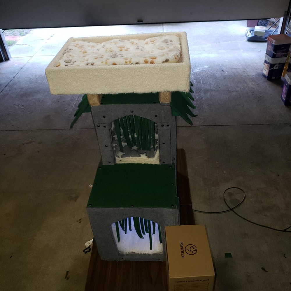 The Ultimate Indoor Cat House with Everything Your Cat Needs!