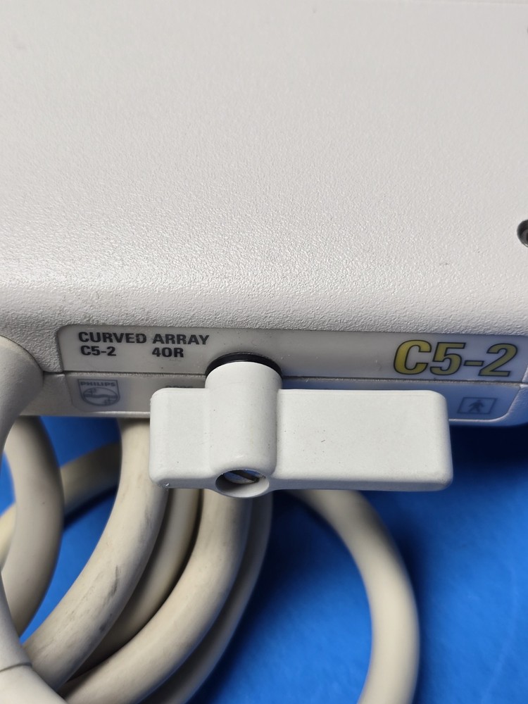 PHILIPS C5-2 CURVED ARRAY 40R ULTRASOUND TRANSDUCER PROBE