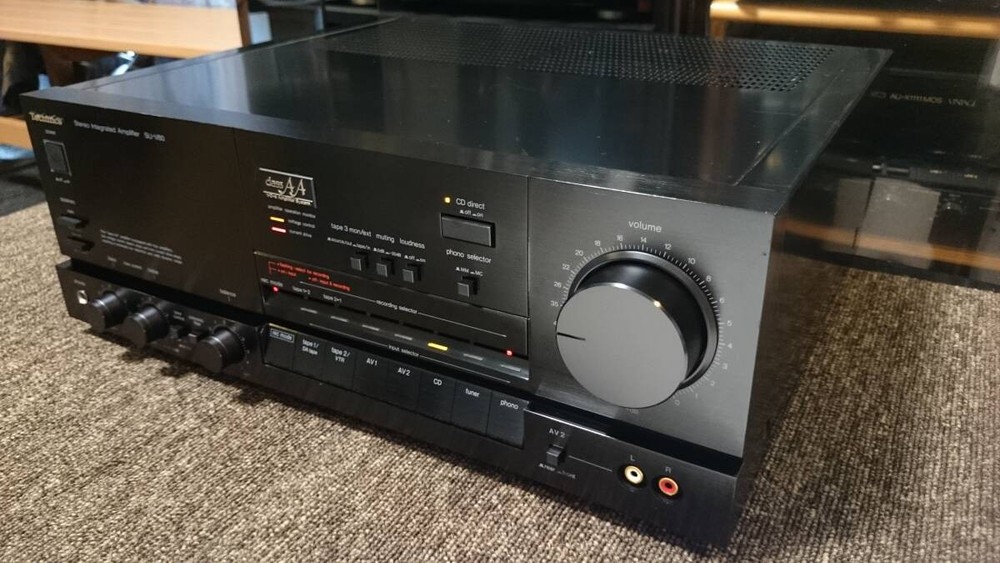 Technics SU-V80 Stereo Integrated Amplifier Class AA Transformer Tested JP JN02