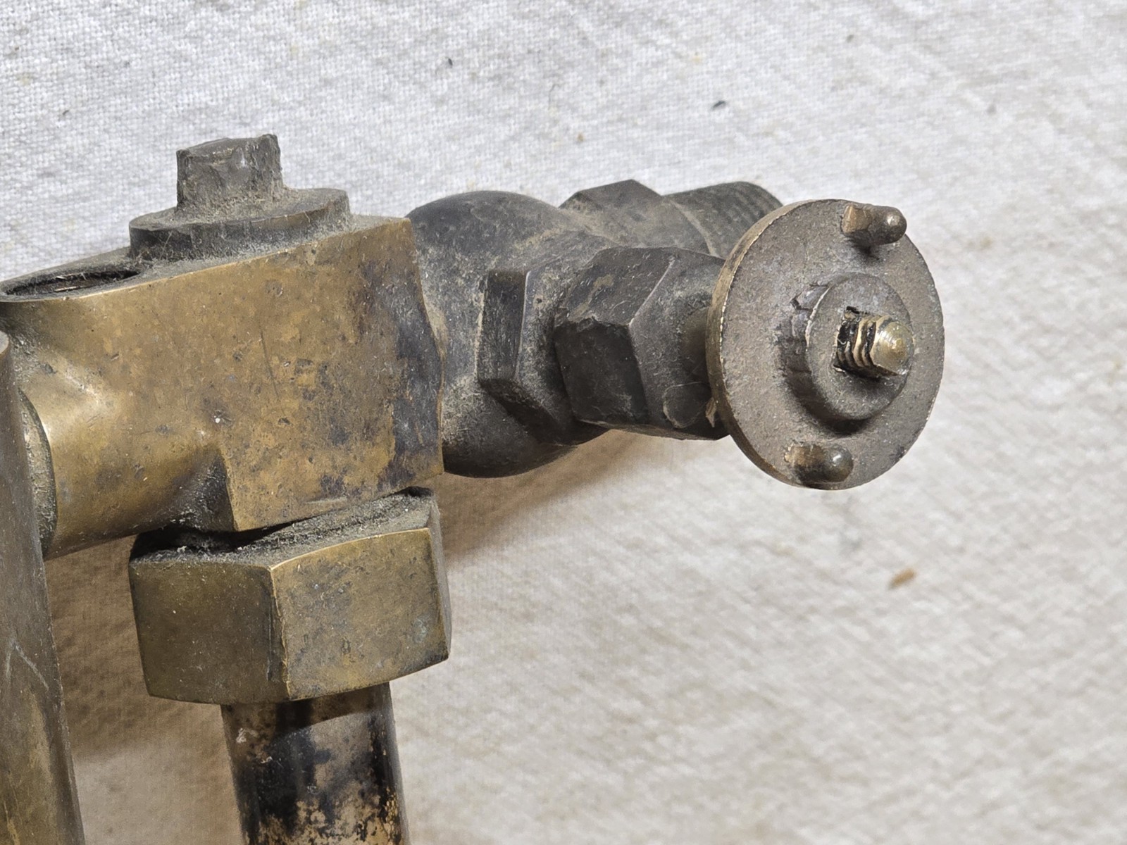 Antique Brass Lunkenheimer Senior Lubricator Oiler Hit Miss Steam Engine