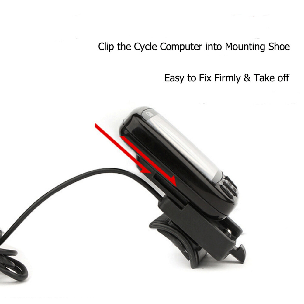 3PCS Bike Bicycle SPEEDOMETER Cycle Digital Odometer Computer MPH Waterproof LCD