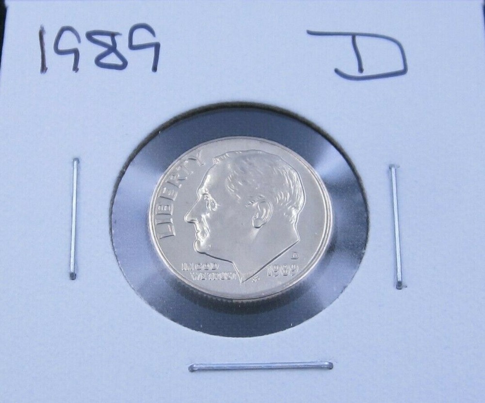1989 D Roosevelt Dime - BU - Uncirculated