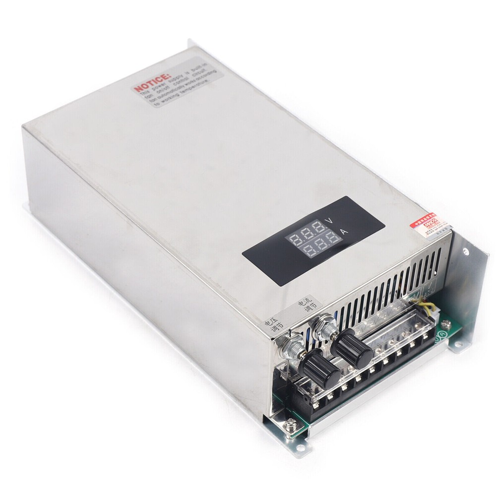 DC 0-48V 20A Adjustable Switching Power Supply Voltage & Current 1000W Variable