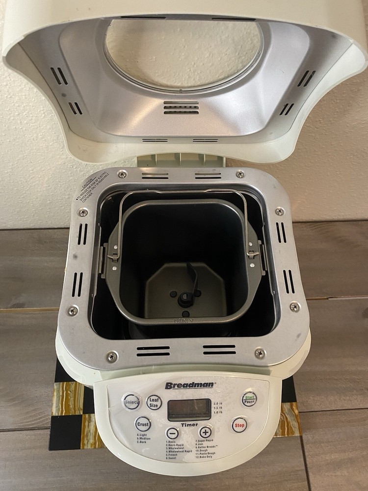 Breadman TR555LC Cool Touch Automatic Bread Baker Maker Machine 1.5lbs