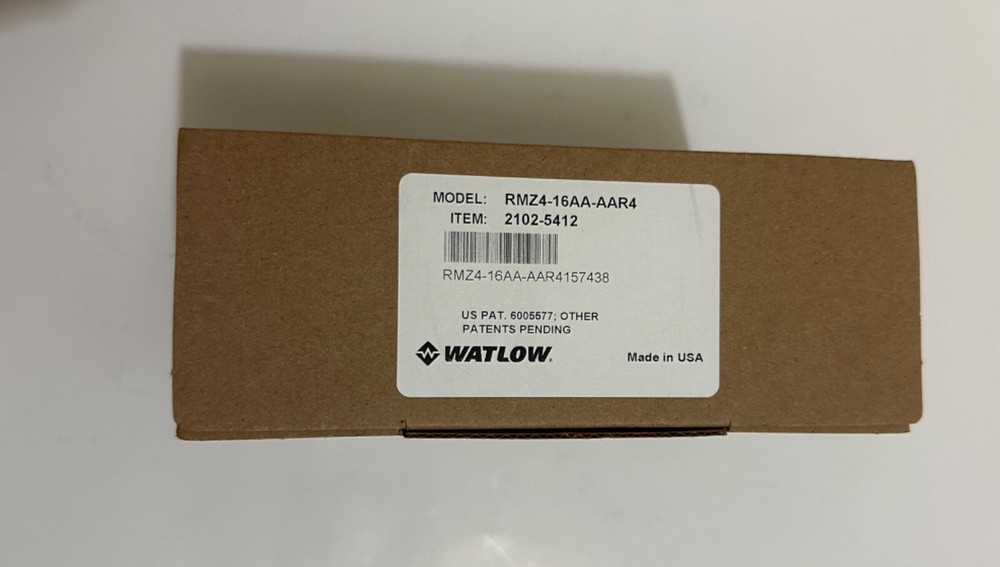 Watlow EtherCAT Temperature Controller RMZ4-16AA-AAR4