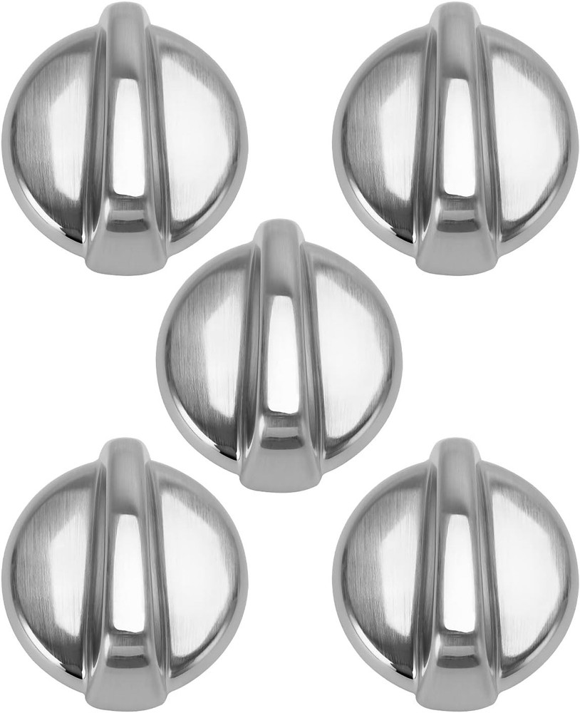 GE Range Stove Burner Control Knobs Replacement 5 Pack - WB03T10325