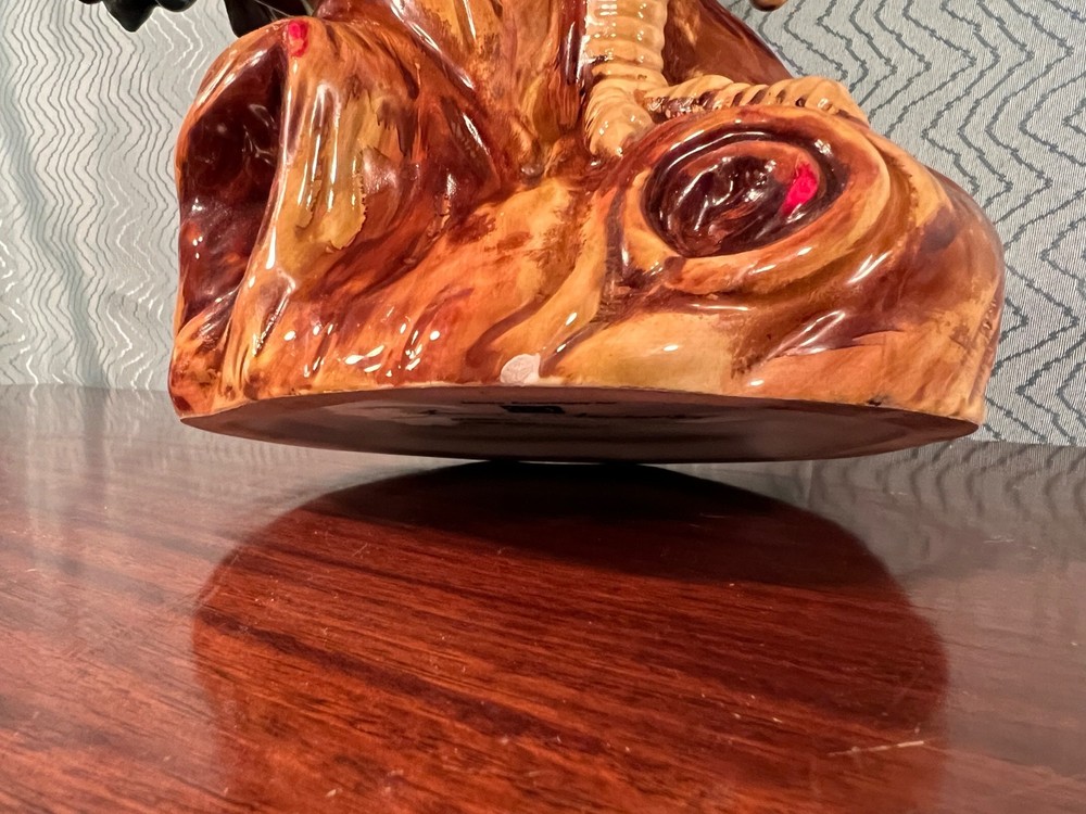 Ceramic Barnyard Rooster Figurine/Statue Multicolor - Now restored