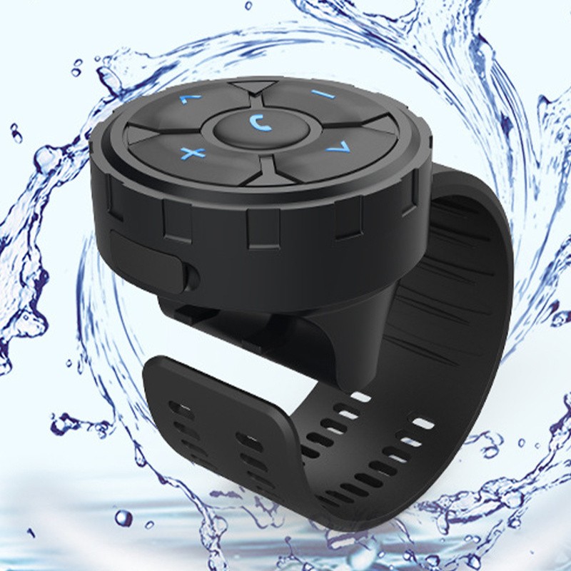 Bluetooth Remote Control Media Button Car Motorcycle Bike Steering Recharging