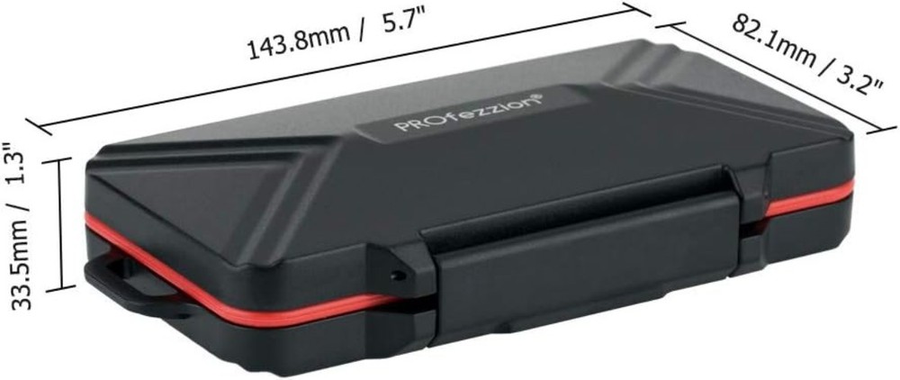 Compact & Customizable 48-Slot Memory Card Carrying Case for CFexpress and SD