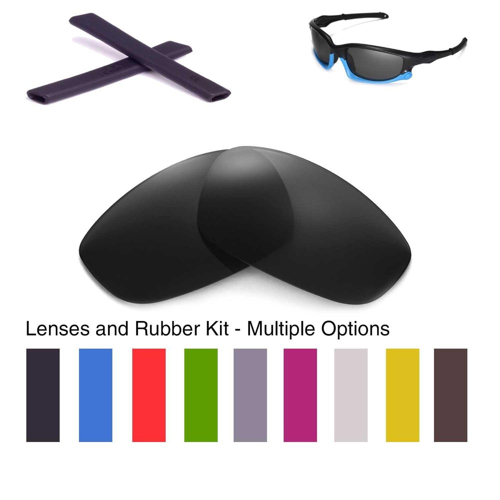 Walleva Lenses and Earsocks for Oakley Split Jacket - Multiple Options
