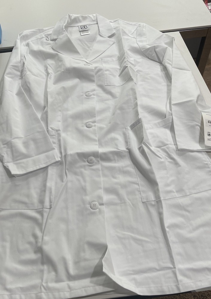 Cherokee Uniform White 37” Lab Coat Large