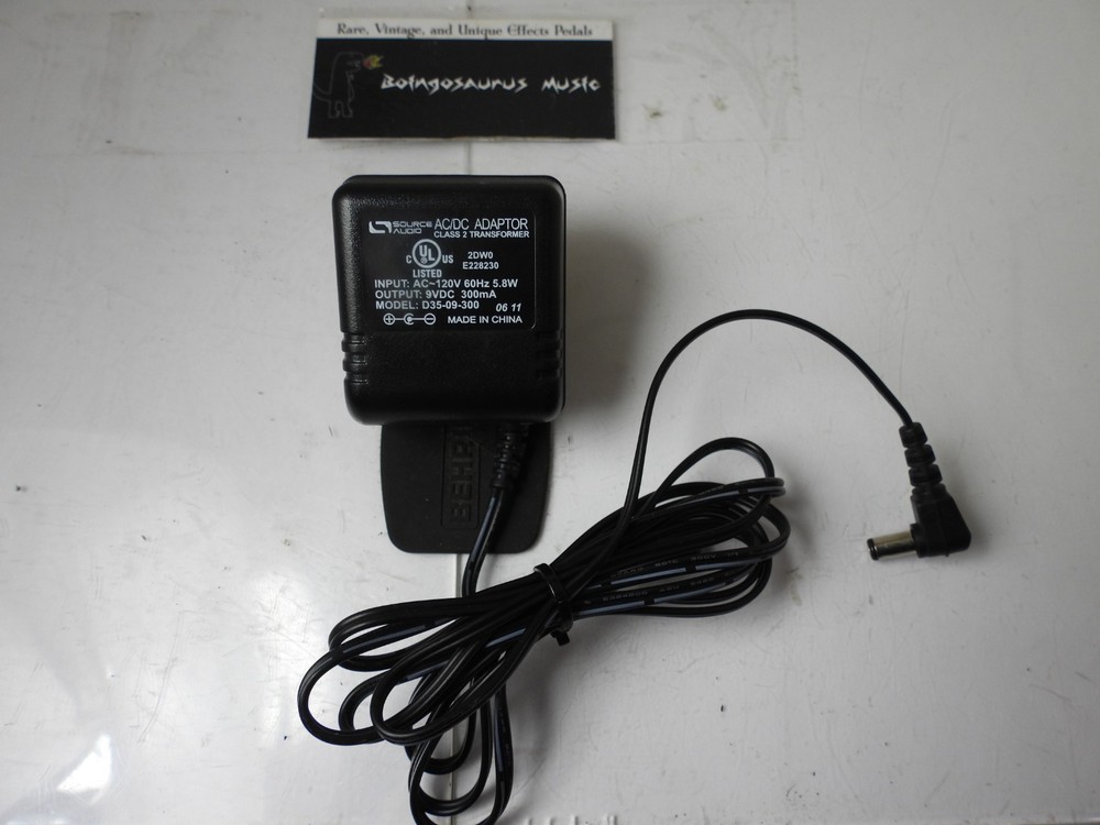 OEM Source Audio D35-09-300 9-Volt DC Power Supply Effects Pedal Adapter