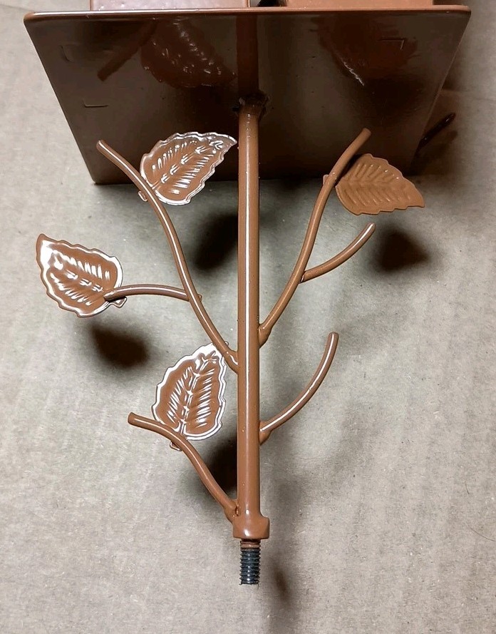 Metal Birdhouse - Rustic Stand Yard Decor - Incomplete - Pls Read - Small