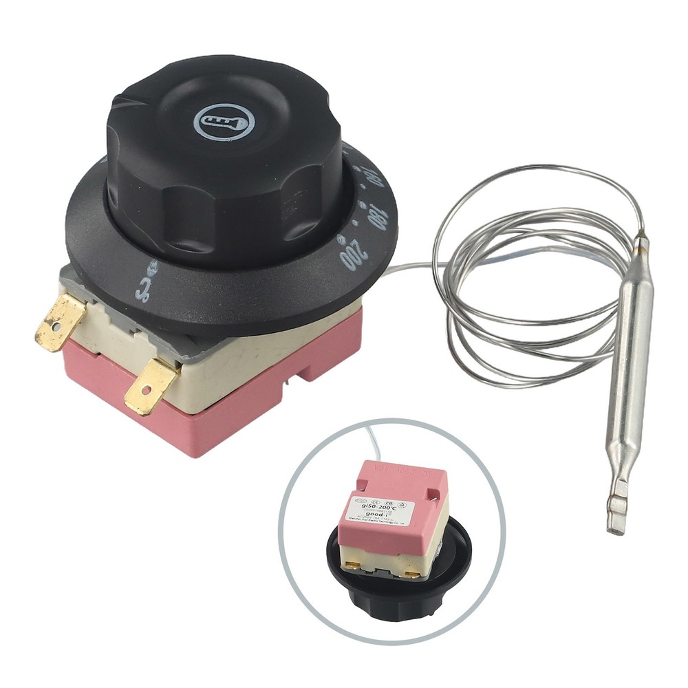 Reliable 2 Pin Adjustable Temperature Controller Switch for Electric Oven