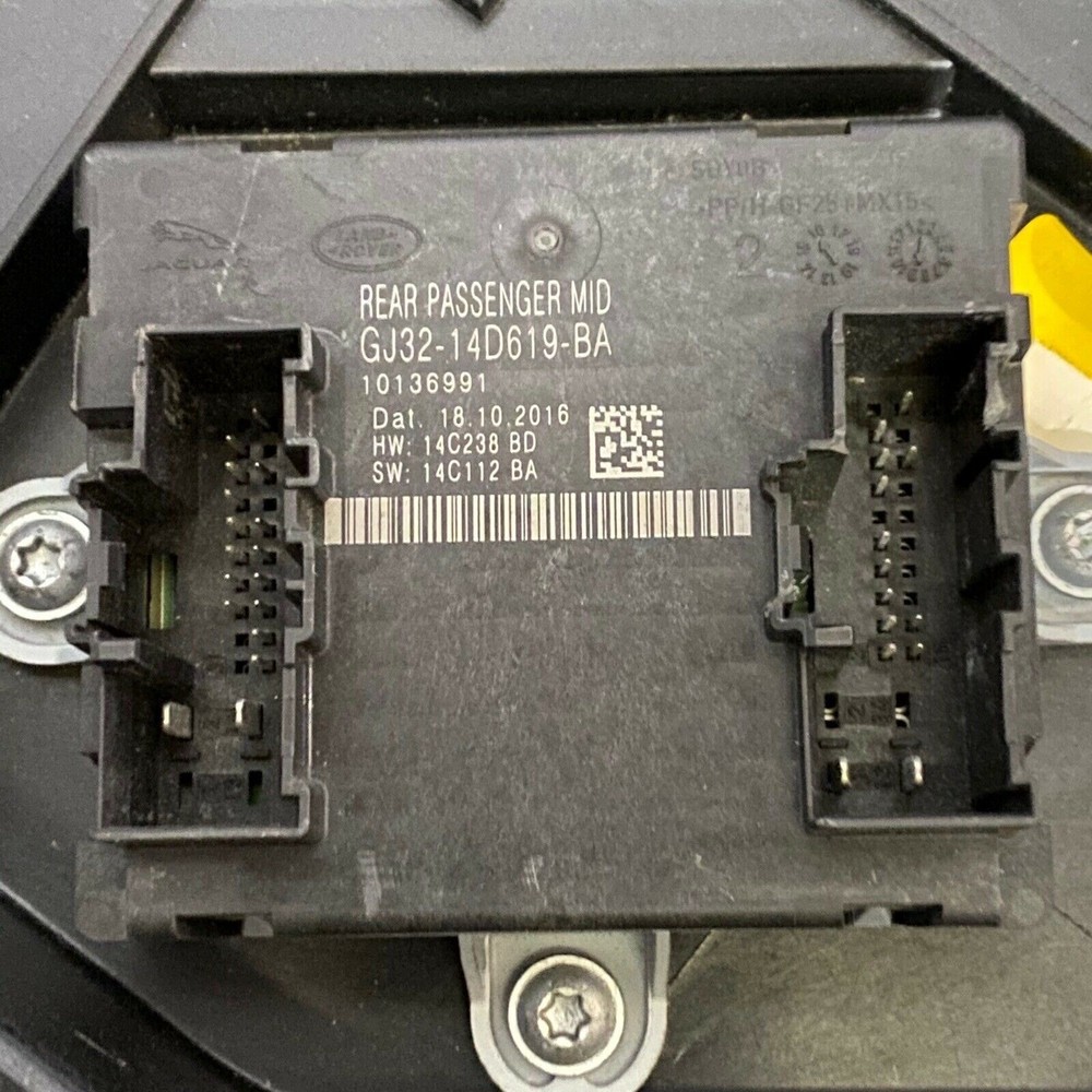 RANGE ROVER EVOQUE DOOR INNER PANEL CONTROL MODULE RIGHT REAR 2016 2017 18 2019