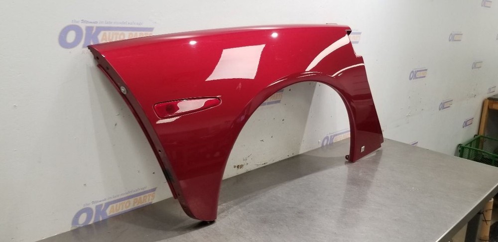 09 CHEVY CORVETTE C6 CONVERTIBLE QUARTER PANEL RIGHT PASSENGER RED