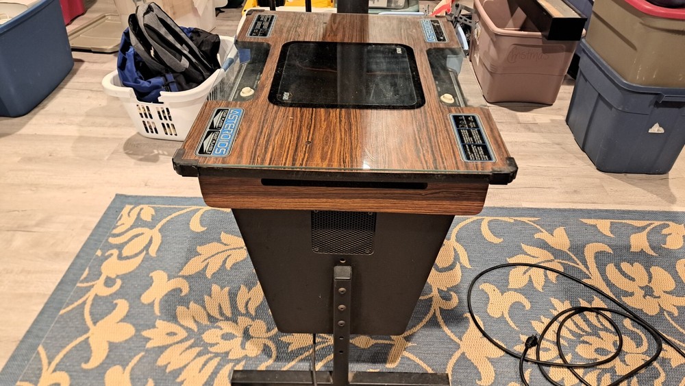 ASTEROIDS ARCADE COCKTAIL MACHINE by ATARI 1979