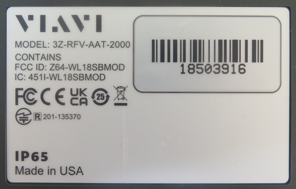 Viavi 3Z RF Vision Antenna Alignment Tool - RFV-2000 / 3Z-RFV-AAT-2000