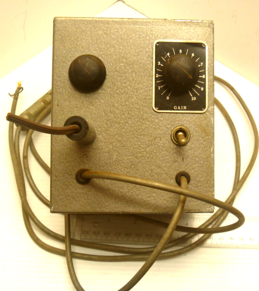 Vintage homemade Ham Radio device. (w/transformer)