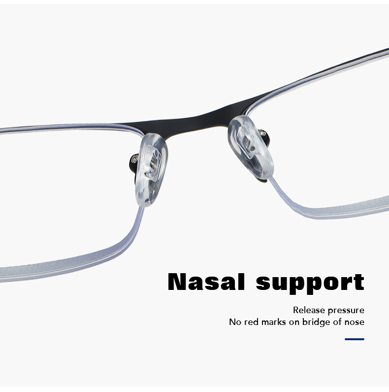 12 PK Mens Spring Hinge Blue Light Blocking Reading Glasses Half Frame Readers