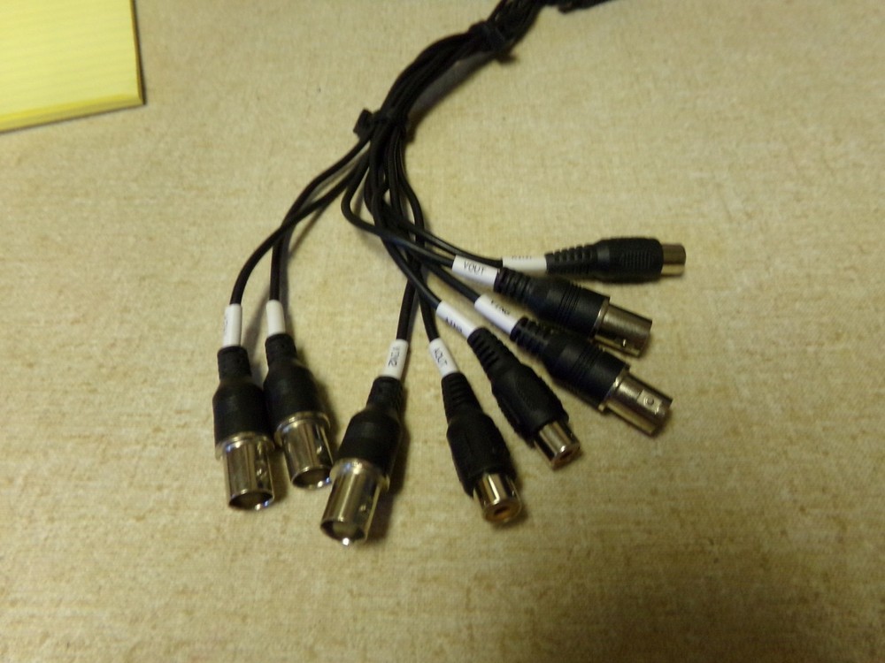 8-Terminal Security Camera Connector Cable *FREE SHIPPING*