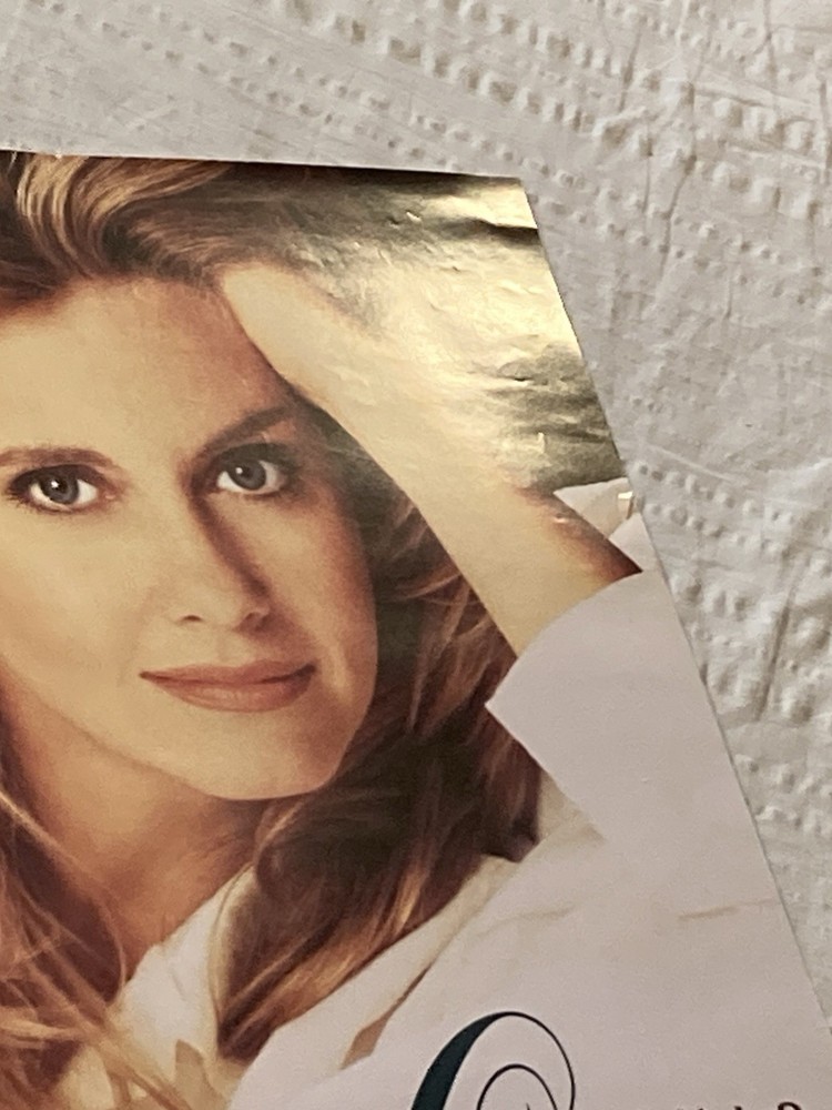 Olivia Newton-John 1992 Promo Poster Back To Basics