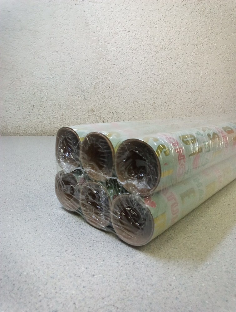 Spritz Wedding Anniversary Bulk Gift Wrapping Paper Bundle, 6 Rolls