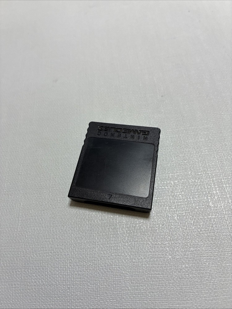 Original Nintendo Gamecube Memory Card 251 Black - DOL-014