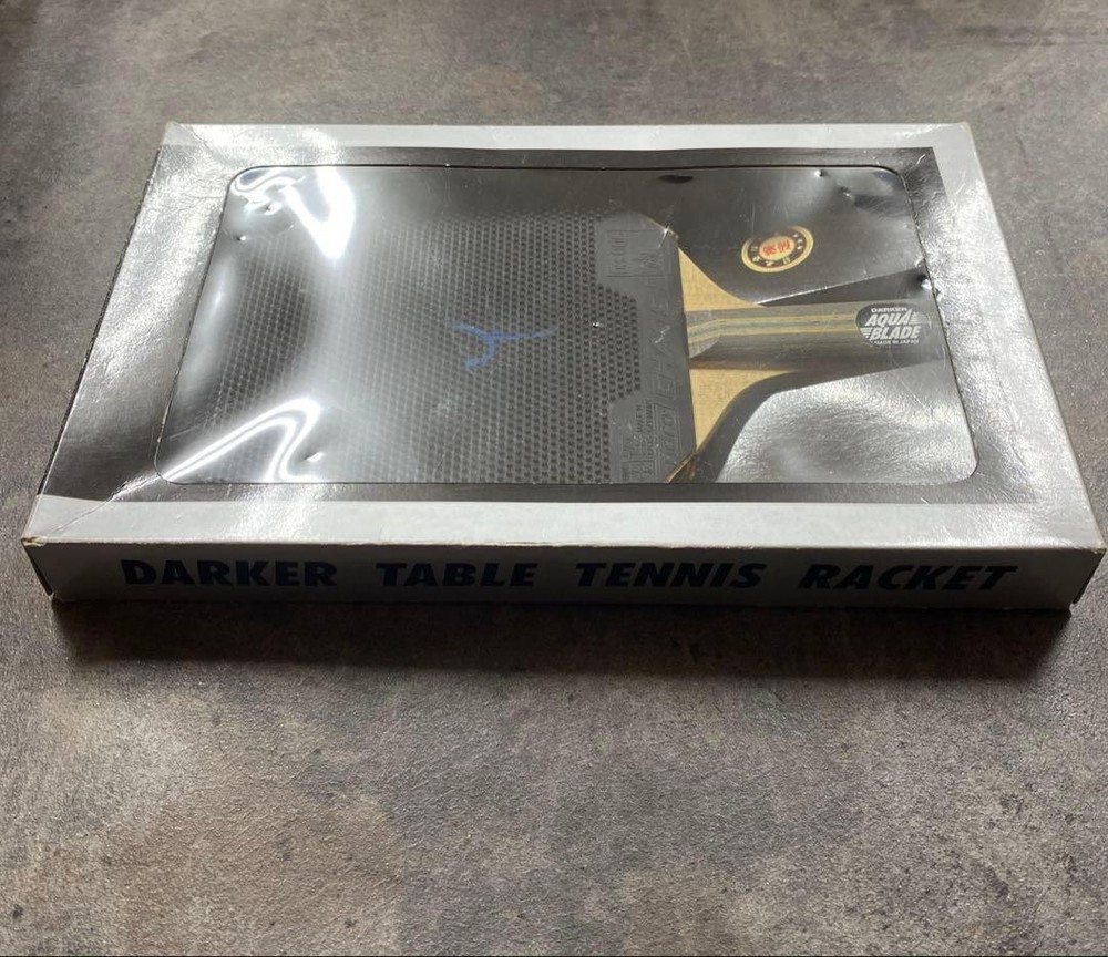 Darker table tennis racket rare