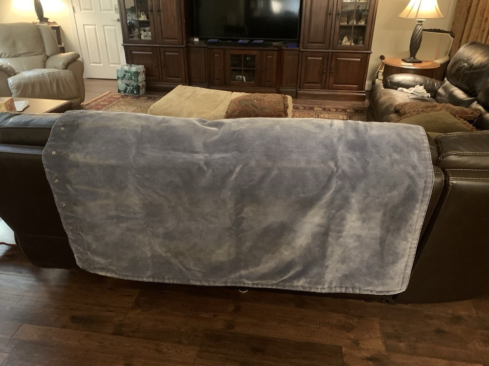 Peterbilt 379 Sleeper Curtain (Grey)