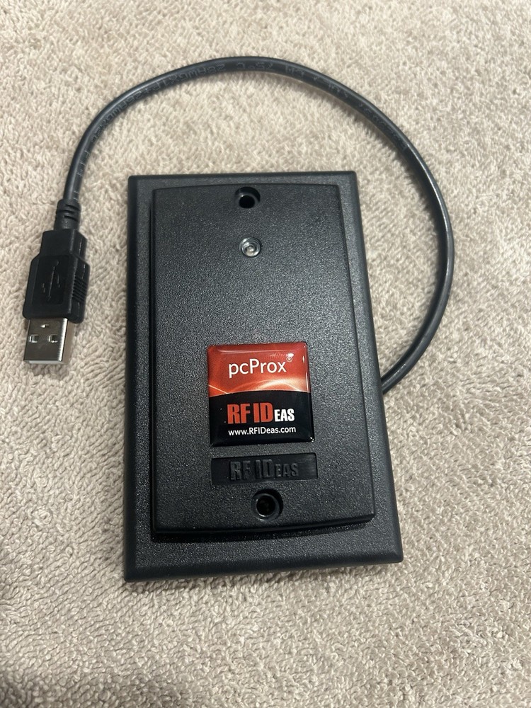 RF IDeas RDR-60W1AKO RFID Reader USB, RDR-RF Ideas Card Reader Access Device