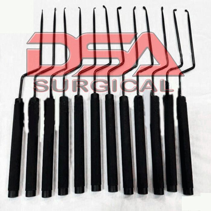 Bayoneted Bone Curettes Set Ortho Spine Instruments