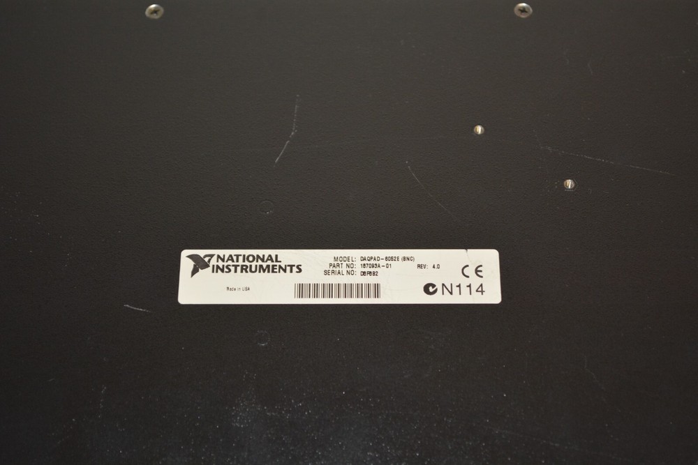 National Instruments NI DAQPad-6052E Acquisition Module Multifunction DAQ #W5615