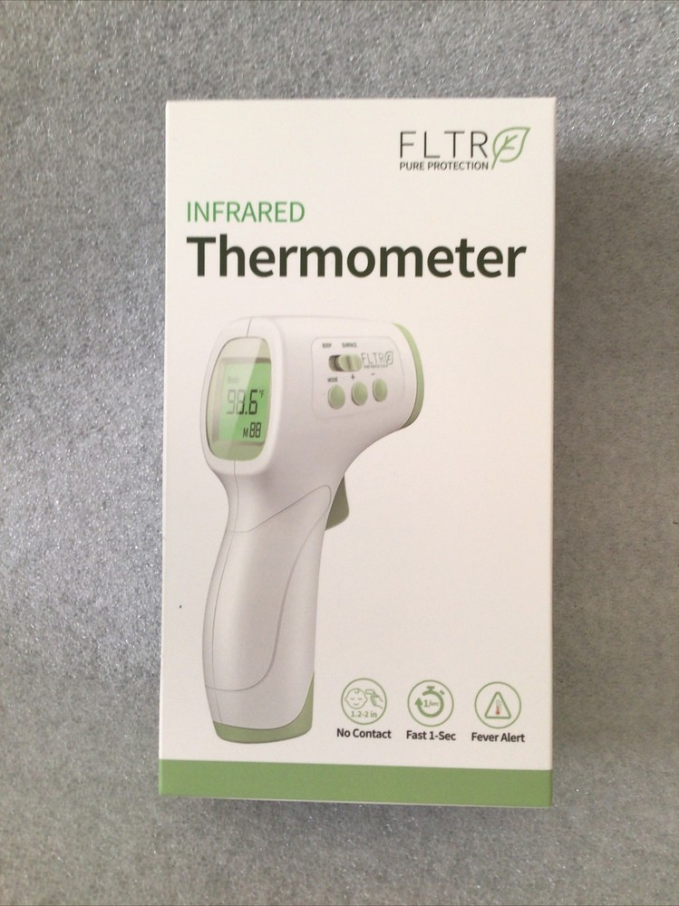 New FLTR Non Contact Infrared Instant Read Thermometer