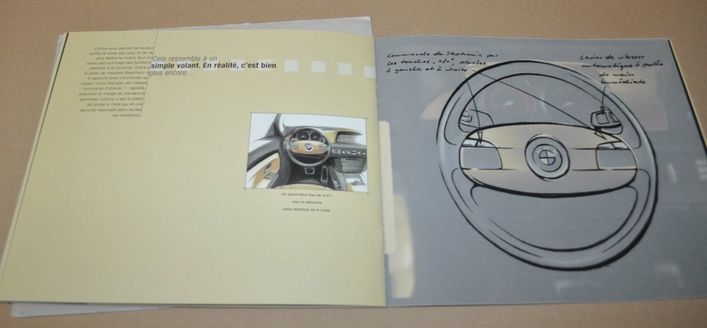 2000 BMW i Drive Brochure Prospekt FR