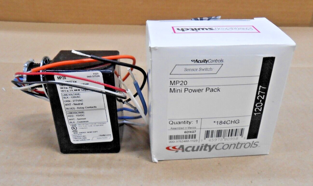 NEW ACUITY CONTROLS MP20 MINI POWERPACK 120-277V (10+ AVAILABLE)