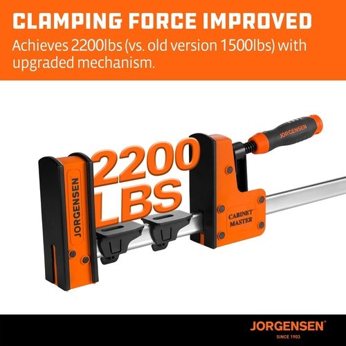 JORGENSEN 2-Pack 36-Inch Parallel Bar Clamp Heavy-Duty Cabinet Master Clamp New