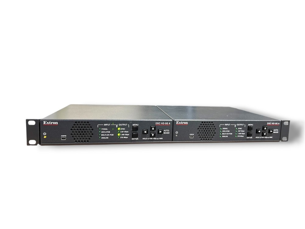 Extron DSC 3G-HD A Scan Converters w/Rackmount