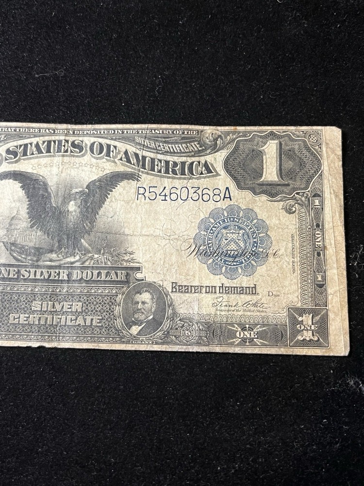 1899 black eagle silver certificate