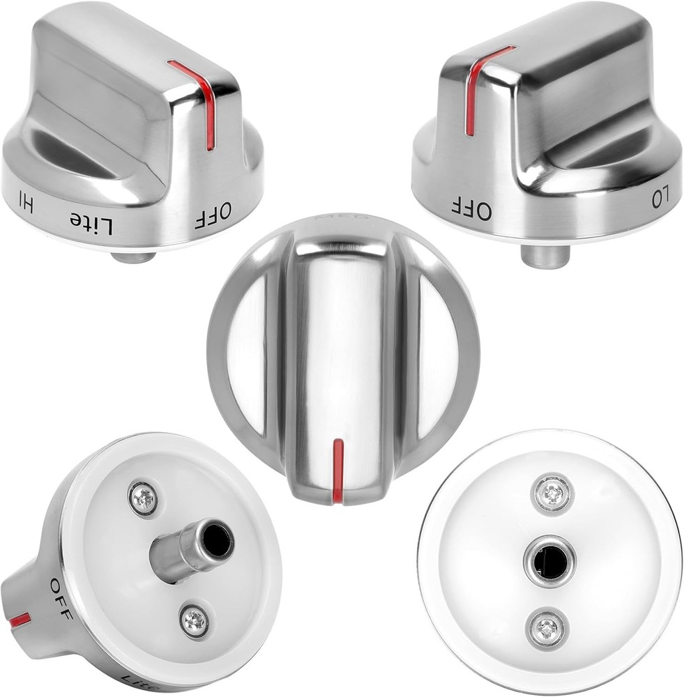 Samsung Stove Knobs Replacement Set NX58M6630SS/AA & NX58M6650WS/AA 1 Pc or 5 Pc