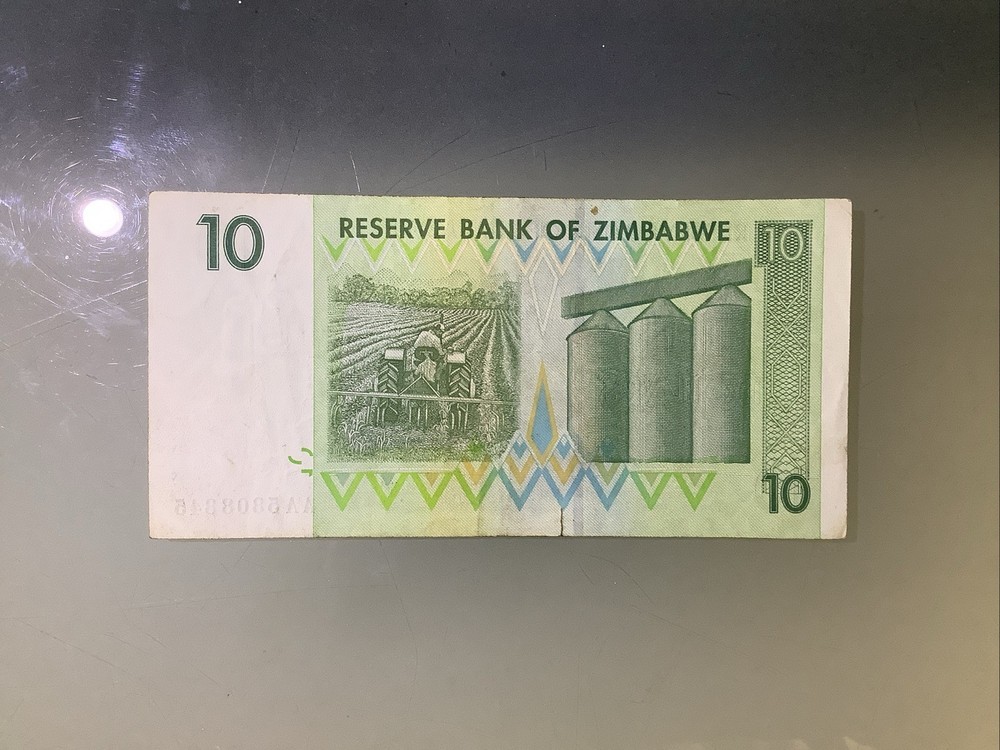 Zimbabwe 10 Dollars 2007 Circulated