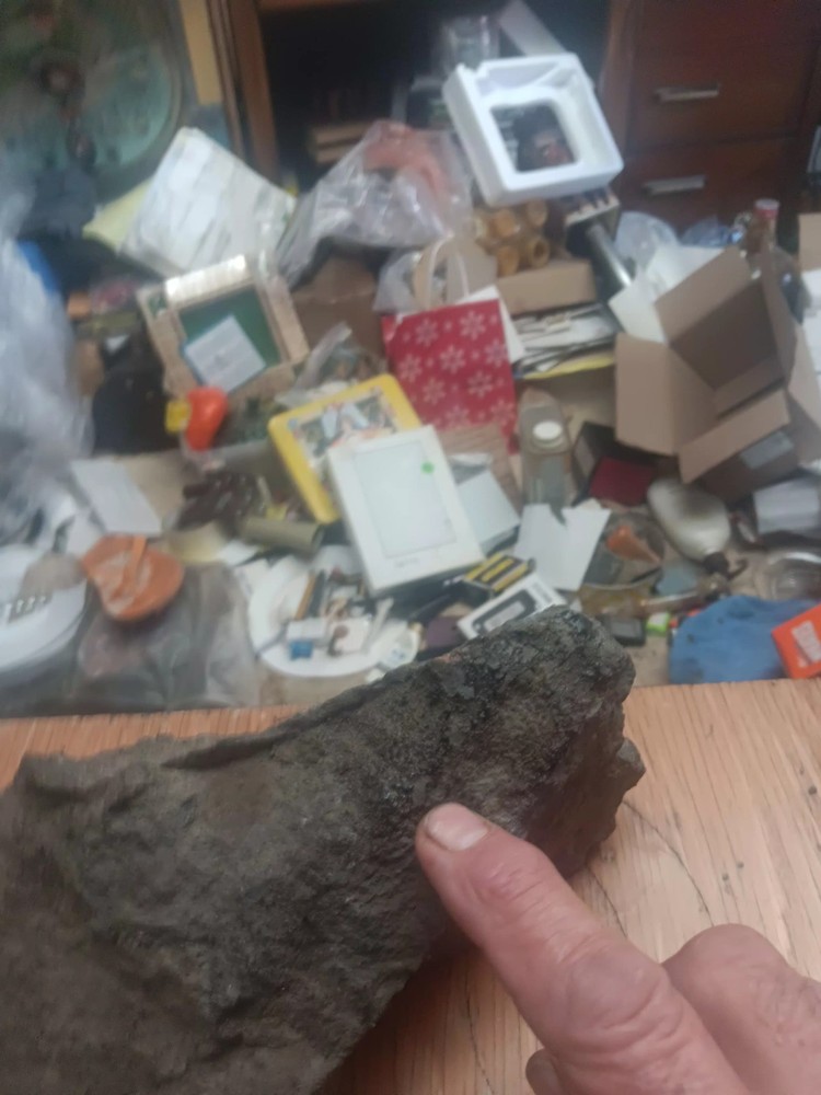 Lighting Struck Rock .