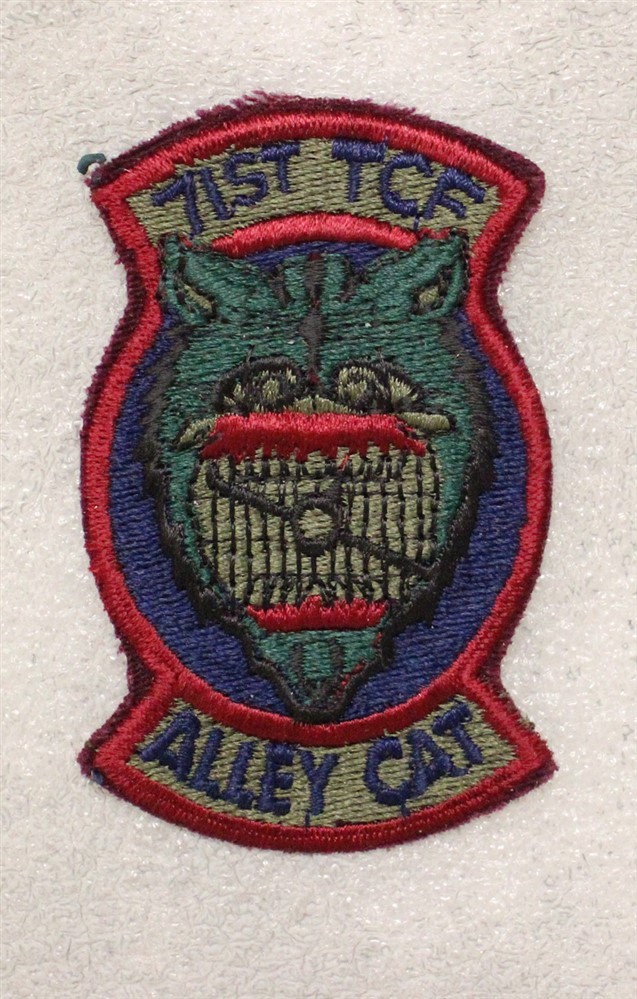 USAF Air Force Patch:  71st Tactical Control Flight - subdued