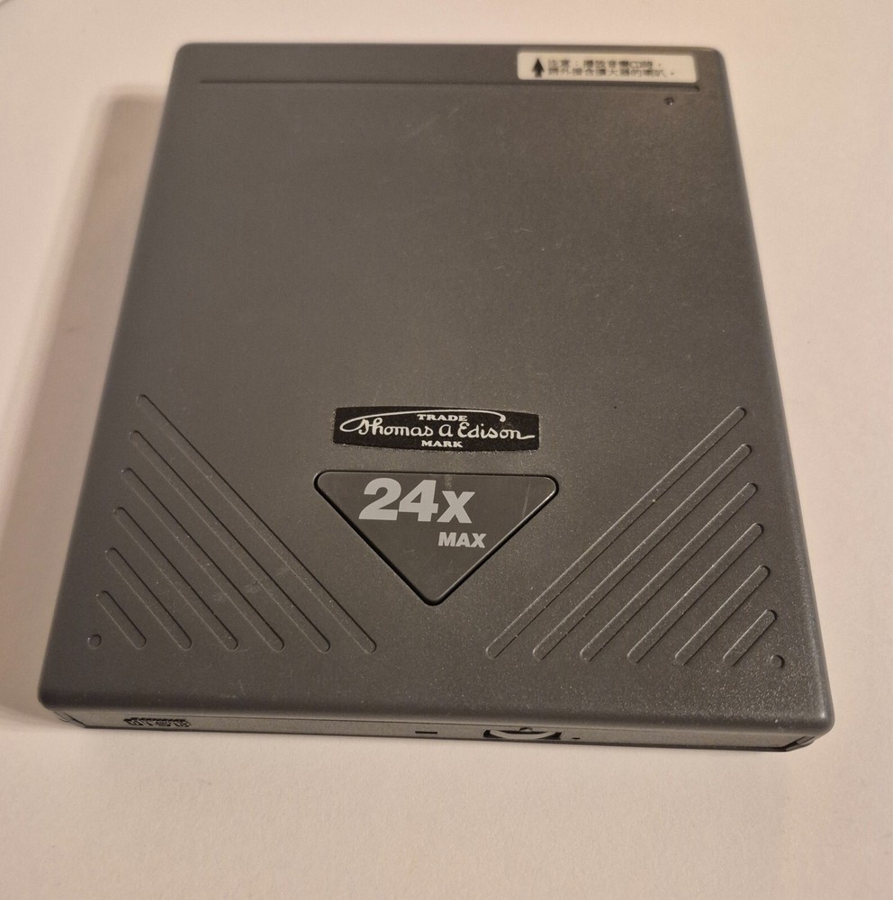 Thomas Edison 24X Max Pocket CD-98 Player Untested