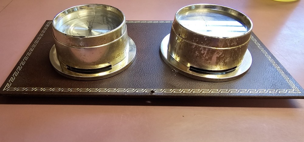 Vintage Springfield THERMOMETER HUMIDITY METER