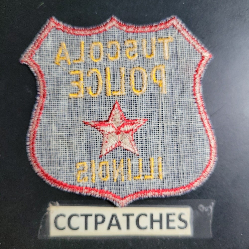 TUSCOLA, ILLINOIS POLICE SHOULDER PATCH IL