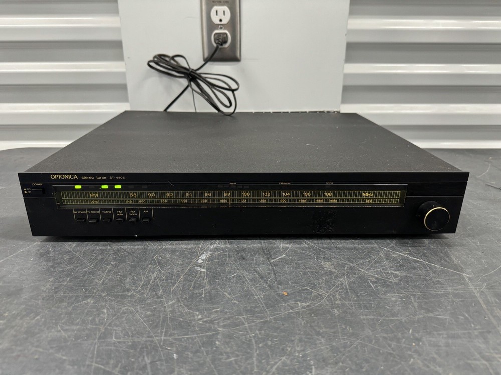 OPTONICA ST-4405 Stereo Tuner By Sharp - JAPAN WORKING